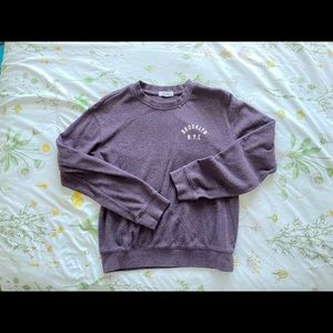PURPLE CREWNECK